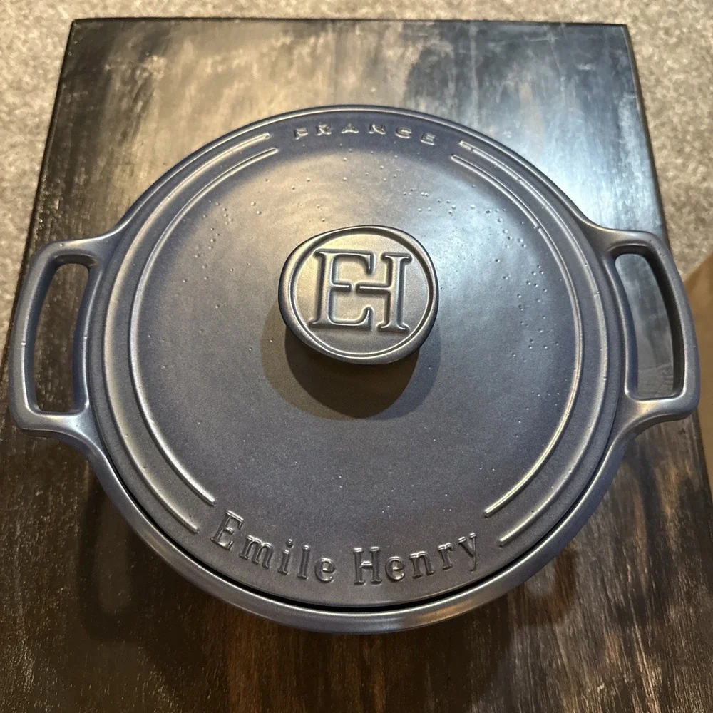 Emile Henry Sublime Dutch Oven 6 qt Large Casserole ($320 MSRP) France New